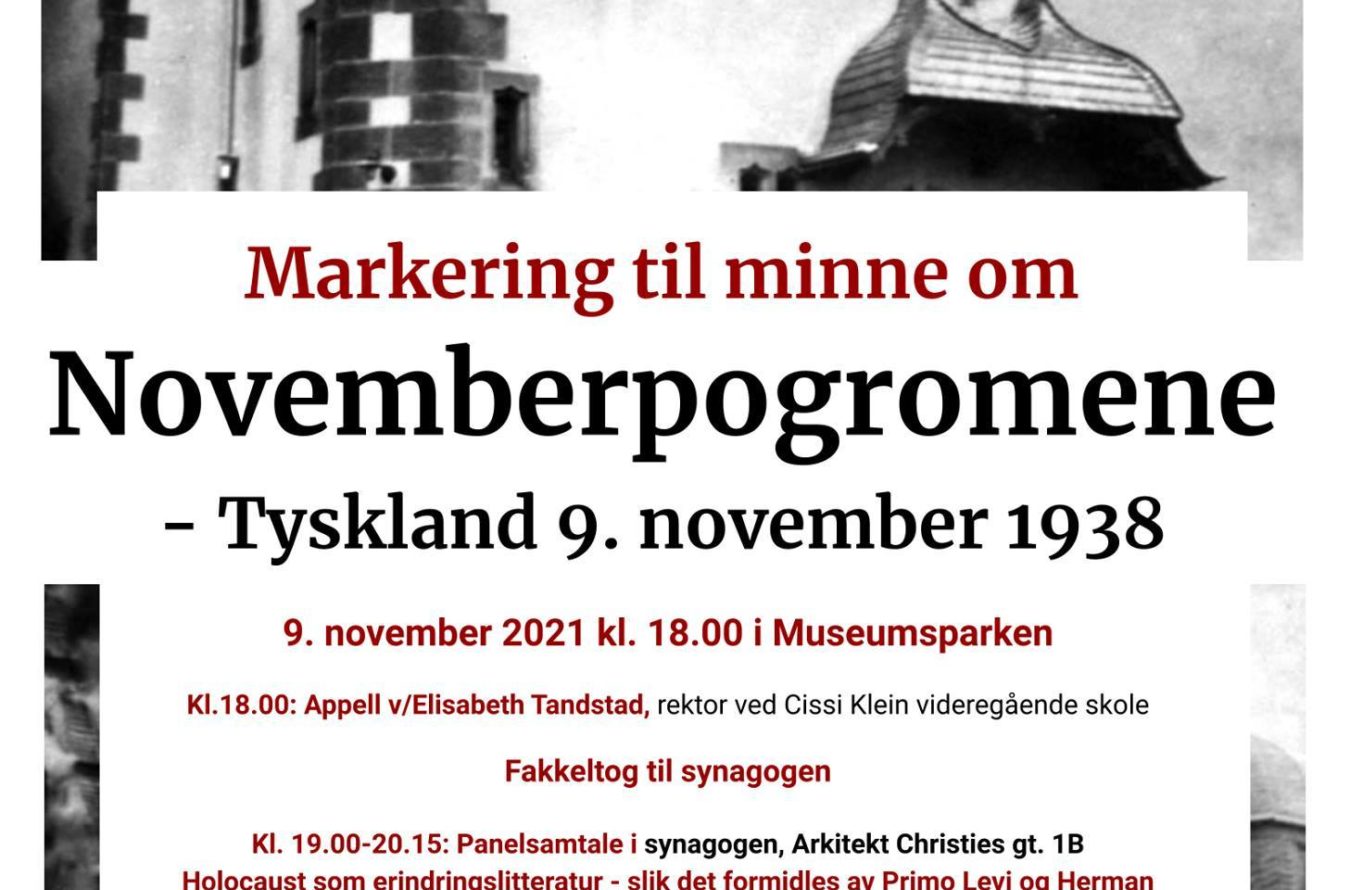 Markering av Novemberpogromene 9