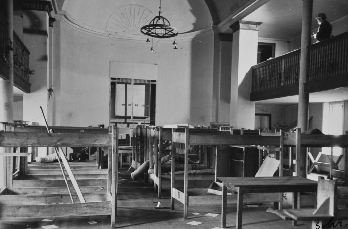 Beslagleggelsen av synagogen 21. april 1941